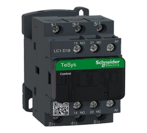کنتاکتور اشنایدر 18A-220VAC مدل LC1D18M7