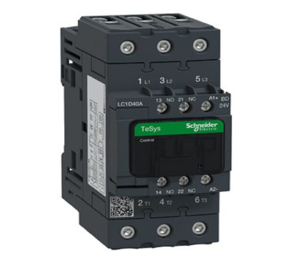 کنتاکتور اشنایدر 40A-110VAC مدل LC1D40AF7